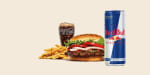 Big King XXL + Medium Menu(Medium King Fries + 0.4 liter frisdrank) voor €6,75 dmv code bij Burger King