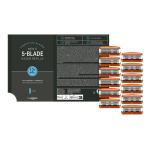 Cuchillas de Afeitar Hombre Amazon encajan con todos los mangos de maquinillas Gillette Fusion5 Paquete de 12 unidad por solo 18,45€