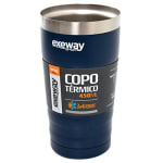 Copo Térmico da Exeway de 450ml na cor Azul - R$ 39,90