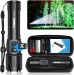 Oplaadbare waterdichte Ledzaklamp 20000 lumen voor €18,61 bij Amazon