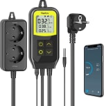 Controlador de Temperatura Refrigeración/Calefaccion Regulador 2500W. Por 49,99€