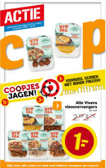 Alle Vivera vleesvervangers voor €1 bij Coop
