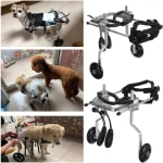 Silla de Ruedas para Perros y Gatos a $1,127 en Banggood