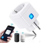 Enchufe Inteligente Wi-Fi, Mini Smart Plug 10A 2300W no necesita HUB, Aigostar alexa por 6€
