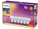 6 Philips - Bombilla LED cristal 50W por 14,99€