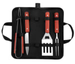 ‍ Set parrillero CasaIdeal Bh-p008 + bolsa de transporte de 4 piezas por $8.990