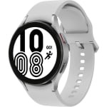 Smartwatch da Samsung, modelo Galaxy Watch4 Bt 44mm na cor prata - R$ 809,10