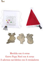 Kit manualidades para niños. Dibujos navideños por 12,99€