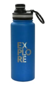 Botella National Geographic Explore azul mate de 900 ml por $3.190