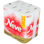 Papel Higiênico Neve de Folha Dupla com 24 Rolos - R$ 29,90