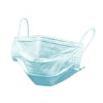 Máscara 3 Camadas Descartável Azul - R$ 7,90
