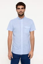 Camisa Slub Lisa para Hombre Milano por 15.99€