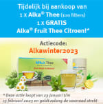 GRATIS Alka Fruit Thee Citroen Bij aankoop van Alka Thee