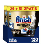 120 Pastillas Finish Powerball ULTIMATE PLUS ALL IN 1 para Lavavajillas Limpieza Intensiva por 19,41€