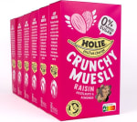 6x400g Holie Crunchy Muesli Raisin & Nuts voor €12,21 bij Bol