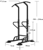 Estación de dominadas y fondos por 76,49€ y envío gratis