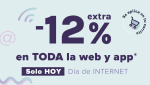 Descuento 12% extra online o en la app Druni