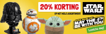 20% korting op Star Wars items bij Lobbes
