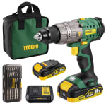 Taladro Percutor a Batería Teccpo18V 60 Nm 2x 2.0Ah Baterías por 79,83€