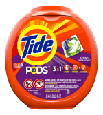 Detergente Tide Pods de 81 cápsulas por $19.980