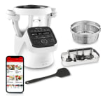 Robot cuiseur Multifonctions Companion XL HF80DB10 1550 W Blanc Moulinex à 599,99€