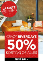 Op alles 50% korting bij Riverdale laatste weekend