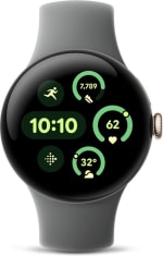 Google Pixel Watch 3 - Smartwatch - 41mm - Champagne goud/Grijsgroen voor €295 bij Bol