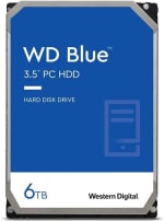 Western Digital WD Blue - Interne SATA Harde Schijf 3.5'' - 6 TB voor €90,60 bij bol.com