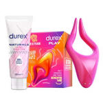 Conjunto Durex Vibrador Estimulador RIDE & TEASE por 26,87€