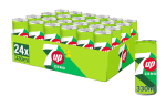 48 Latas 7 UP Refresco cero de lima y limón sin azúcares y sin calorías a solo 17,16€