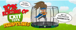 10% korting op alle EXIT trampolines bij Betersport
