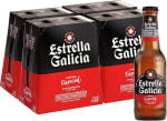 24 botellines Estrella Galicia Especial Cerveza Lager Especial 25 cl por 9,80€