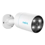 Reolink 4K PoE beveiligingscamera outdoor met lamp, IP-camera met detectie van voertuigen en personen, two-way gesprek, IP66 waterdicht, Time Lapse, Micro SD kaart, RLC-812A
