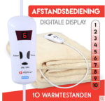 alpina Elektrische Bovendeken - 1-Persoons Warmtedeken 130 x 180 cm voor €36,99 bij Ochama