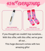 45% korting op alle parfums + extraatjes vanaf €50