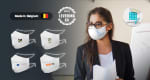 5% korting op gepersonaliseerde mondmaskers bij Flyer.be