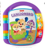 Fisher-Price Ríe y Aprende Libro Interactivo de Aprendizaje Cancionero, Juguete con Luces y Sonidos para bebé +6 Meses por 9,99€
