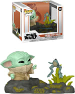 Funko Pop! Deluxe: The Mandalorian – DIN Grogu (The Child, Baby Yoda) with Frog por 17,50€