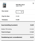 diverse artikelen aan -75% bij kruidvat.