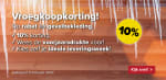 10% korting op rabat & gevelbekleding