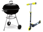 Asador Jumbo Joe Premium 22 + Scooter por $1,899 en HEB