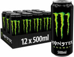 Monster Energy Blik 12 x 500 ml voor €9,99 bij Ochama