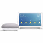 Bundel Google Nest Hub + Google Nest Mini voor €84