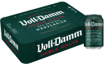 Cerveza Voll-Damm Doble Malta Toque Cítrico y Afrutado Espuma Consistente Paquete 24x330 ml por solo 14,50€