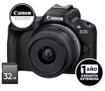 Canon R50 18-45 + SD32G y más por $11,999 en Sanborns