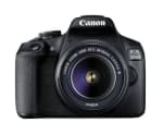 Juego de cámara Canon EOS 2000D + EF-S 18-55mm f/3.5-5.6 III SLR 24,1MP a solo 399€