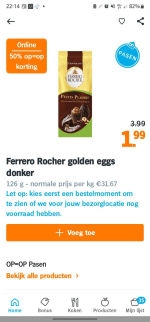 Ferrero 50% ah