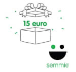 Maak gratis een account aan en ontvang €15 bij Semmie!