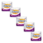 5 Kits com 600 folhas Papel Toalha da Kitchen - R$ 9,16