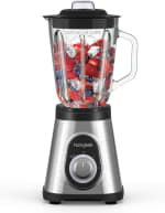 Batidora de Vaso 1.5L 700W, 6 Cuchillas 2 Velocidades por 33,99€